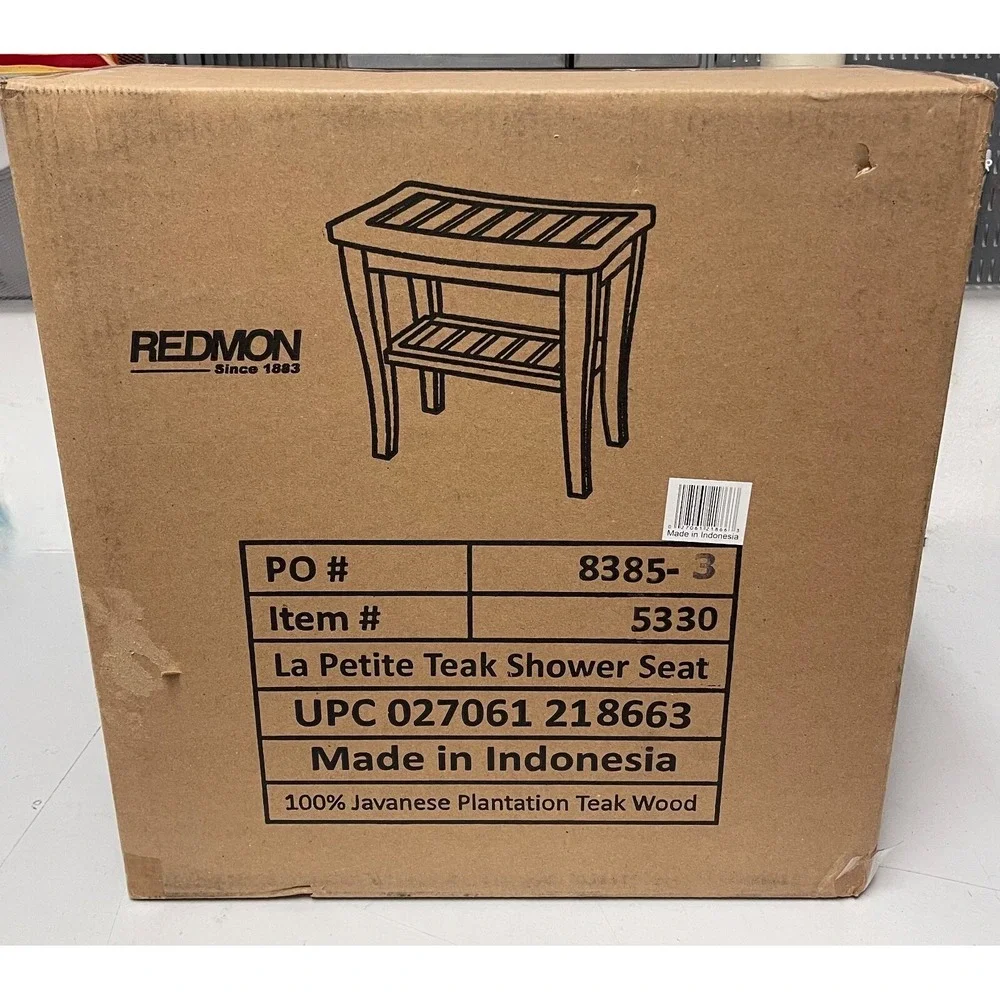 LA‎ PETITE TEAK SHOWER SEAT 5330 REDMON